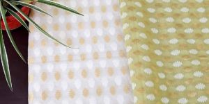 Golden Zari Resham Silk Cotton Fabrics