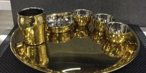 Brass Thali Set