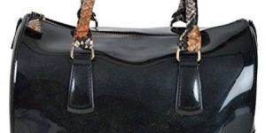 VA147 Black Silicone Handbags