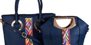 VABL3590 Blue PU Handbags