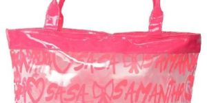 VAP174 Pink Silicone Handbags