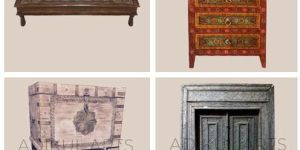 Indian Wooden Antique Furniture Handicraft