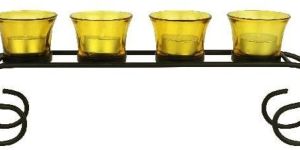 Four Better Glass Candle Stand
