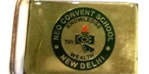 Brass School Belt Buckles