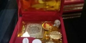Brass Shree Dhan Laxmi Box