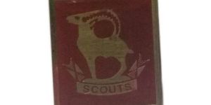 Brass Square School Badges