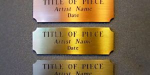 Customized Metal Name Plates