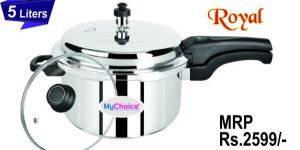5 Liter Royal Stainless Steel Pressure Cooker