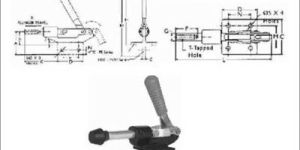 Centre Base Push Pull Action Toggle Clamp
