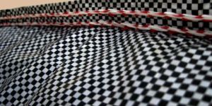 HDPE & PP Checkered Woven Fabric