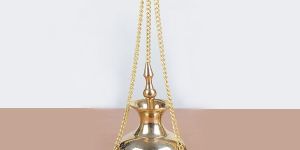 Brass Hanging Charcoal Burner Medium - 8222