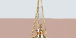 Brass Hanging Charcoal Burner Small - 8221