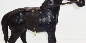 Leather Animal Horse Standing - 3012