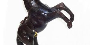 Leather Horse Jumping - 3044