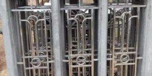 Cement Window Grill