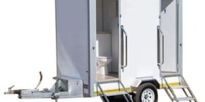 2 Seater FRP Lightweight Mobile Toilet Van