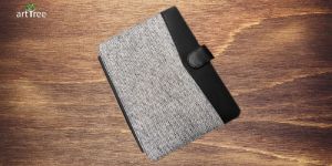 Khadi Jute & Pure Leather Ipad Covers