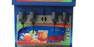 4+1 valve soda fountain machine