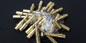 Nautical Brass Telescope Keychain