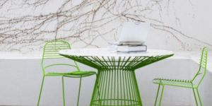 Wire Dining Table Set