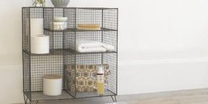 Wire Bathroom Storage Unit