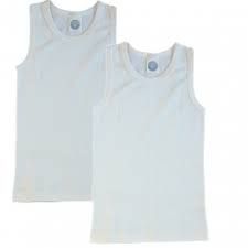 Kids White Vest