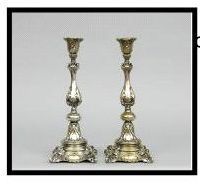 Glass Candle Pillar Holders