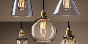 Glass Hanging Lights