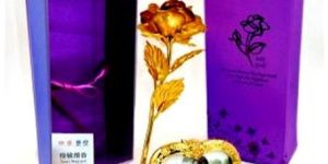 Photo Frame Golden Rose