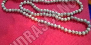 108+1 White Tulsi Mala
