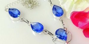 Blue Gemstone Necklace