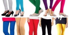 Plain Cotton Lycra Leggings