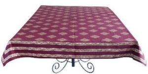 Cotton Printed 60x90 Inch Table Cover