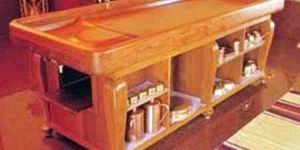 Massage Bed with Storage