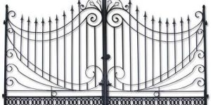 Metal Gate Grill