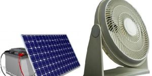 Solar DC Table Fans