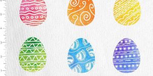 Easter 100% Cotton Fabric for Upholstery