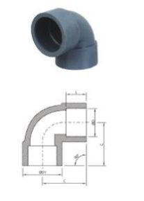 Socket Type Plain Moulded Elbow