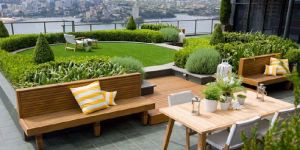 Rooftop Garden Decoration Services