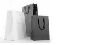 Handmade Paper Bag with Rope Handle