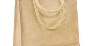 Natural Colour Jute Shopping Bag