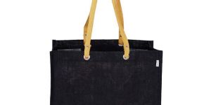 One Colour Jute Shopping Bag