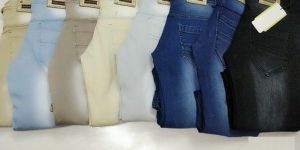 Mens Knitted Stretchable Slim Fit Jeans