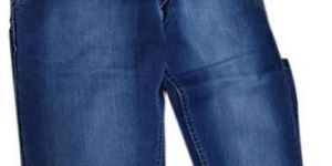 Mens Satin Denim Jeans