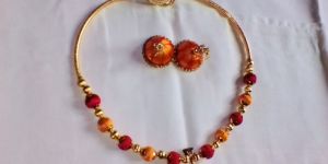 Silk Thread Necklace