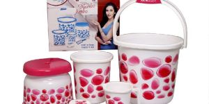 Plastic Bathroom Set