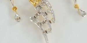 Diamond Pendant Set (DSC05030)