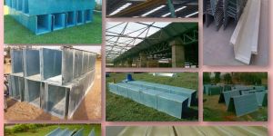 FRP Rainwater Gutter