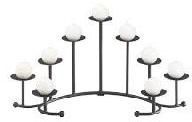 Iron Candle Holder