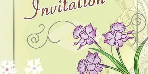 Royal Green Invitation Card